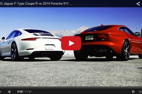 Jag F type vs Porsche 911