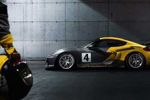 New GT4 Racecar porsche