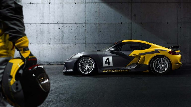 New GT4 Racecar porsche