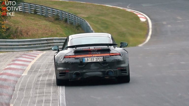 2020 PORSCHE 992 TURBO S SPIED TESTING AT THE NÜRBURGRING!
