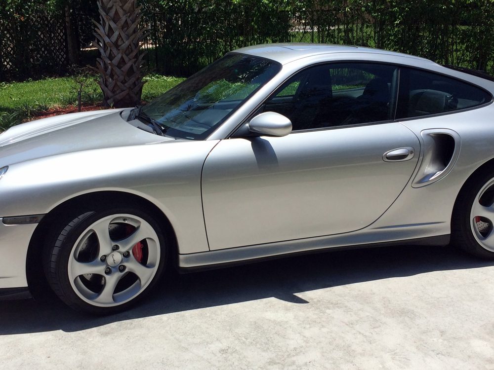 2003 Porsche 996 Turbo, Mezger engine tuned to around 530 hp, owned by Ian G