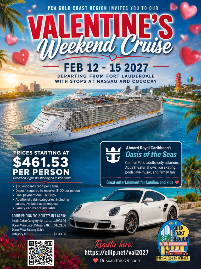2027 Valentine’s Weekend Cruise