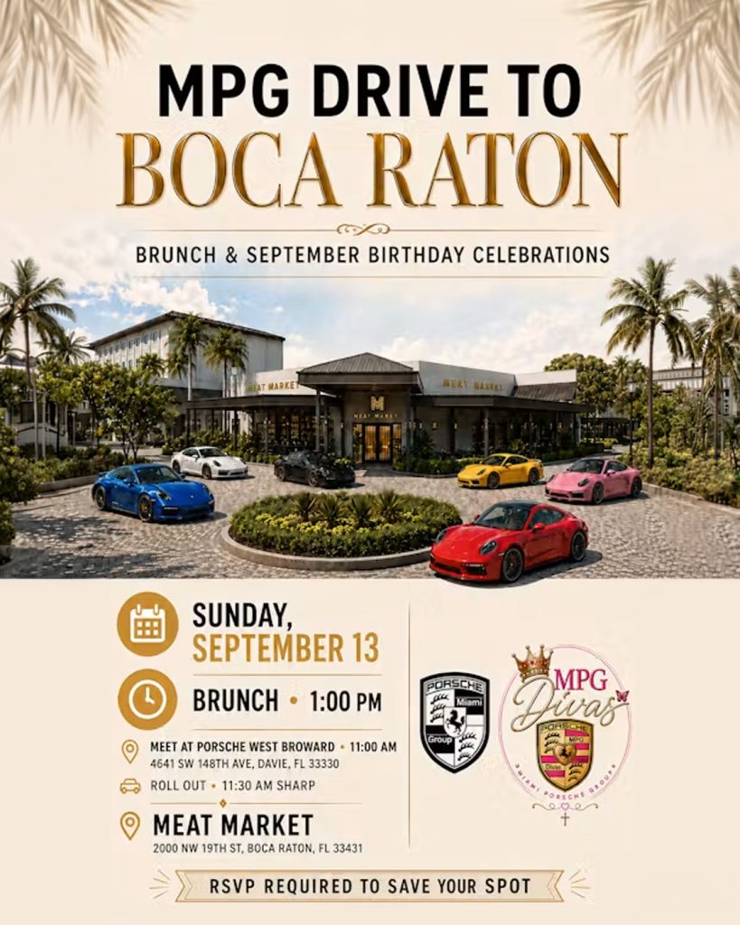 MPG DRIVE TO BOCA RATON
