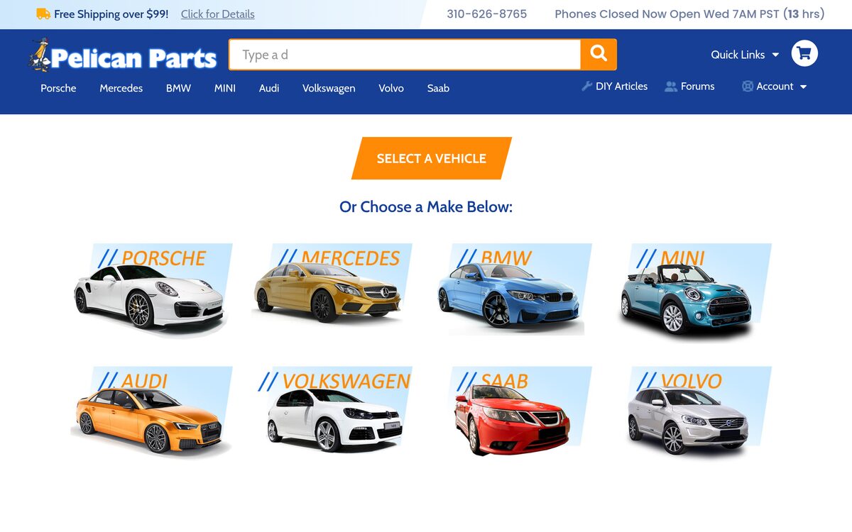 Pelican Parts website